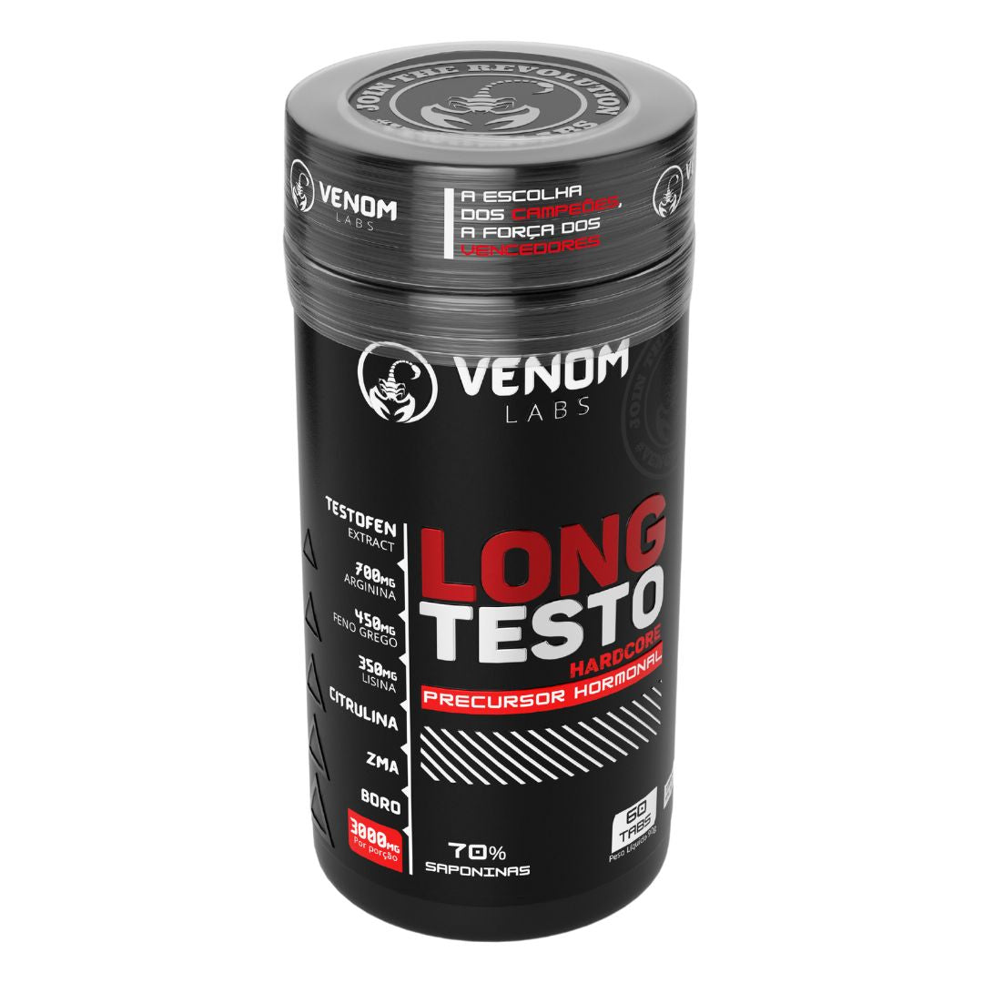 LONG TESTO HARDCORE 60 TABS (POTENTE PRÉ HORMONAL) - VENOM LABS