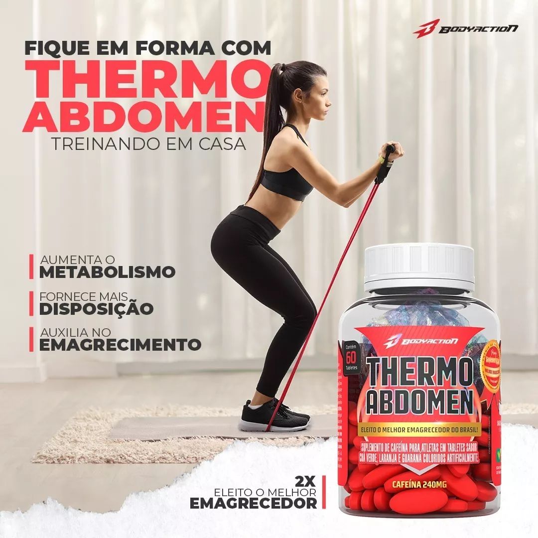 Thermo Abdomen 60 Caps - Bodyaction