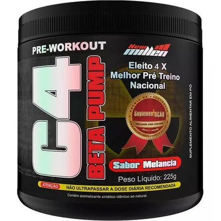 C4 Beta Pump Em Pote De 225g (Pré Treino) - New Millen