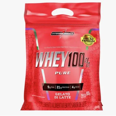 Whey 100% Pure Refil 900g - Integralmedica