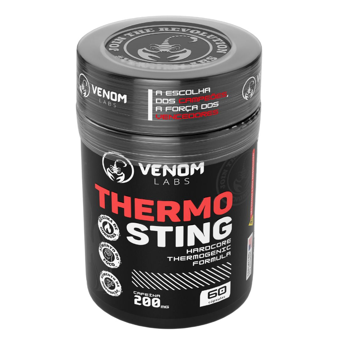 Thermo Sting 60 Caps - Venom Labs (Termogênico 200mg/cápsula)