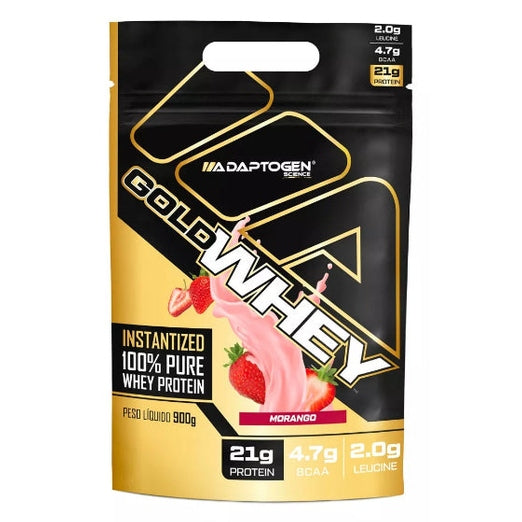 Gold Whey Refil (100% concentrada) Adaptogen Science 900g