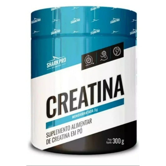 Creatina Monohidratada 300g 100% pura - Shark Pro