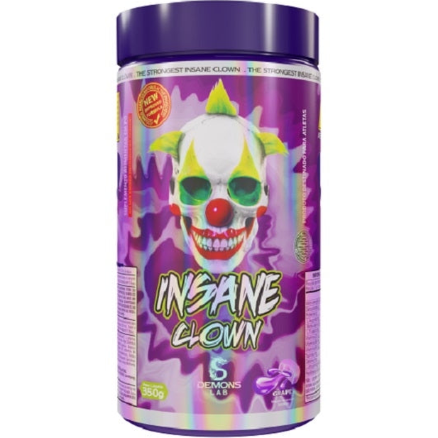 Pré Treino Insane Clown 350G (50 DOSES) - Demons Lab