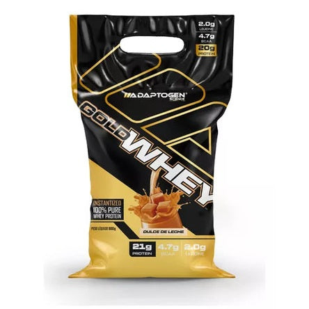 Gold Whey Refil (100% concentrada) Adaptogen Science 900g