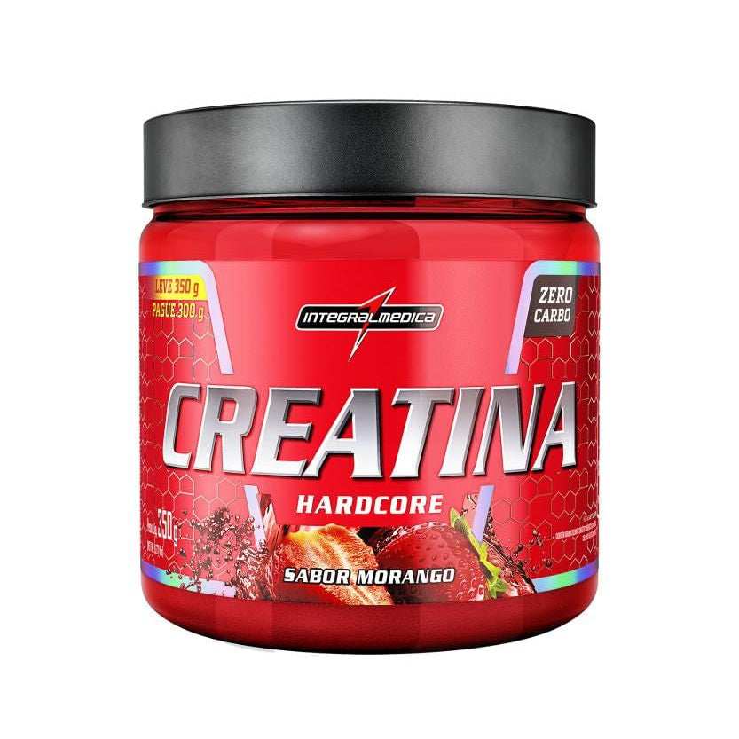 Creatina Hardcore Monohidratada 300g & 350g Integralmedica