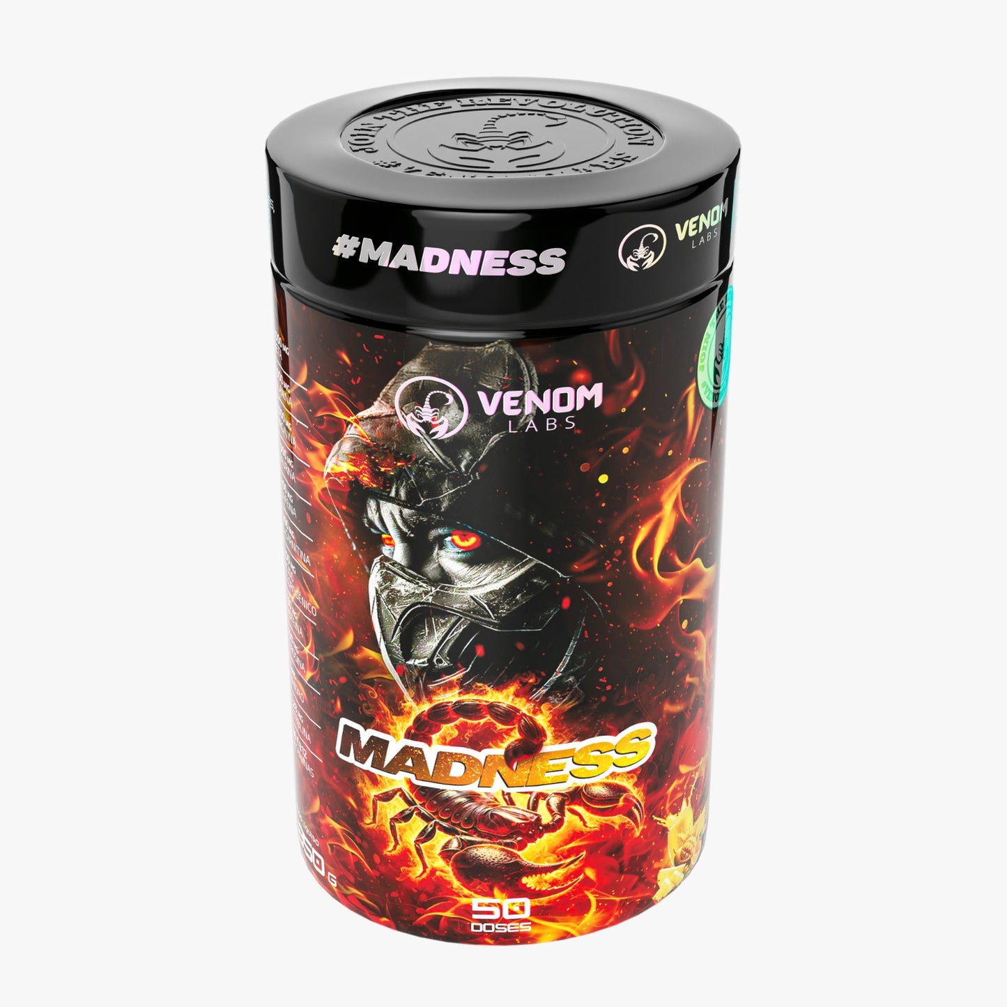 MADNESS 350g *50 doses* (PRÉ TREINO BRUTO) - Venom Labs