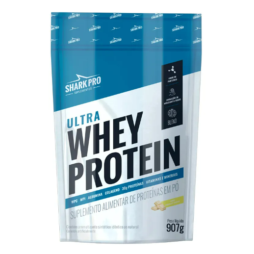 ULTRA WHEY PROTEIN POUCHE SHARK PRO - 907g