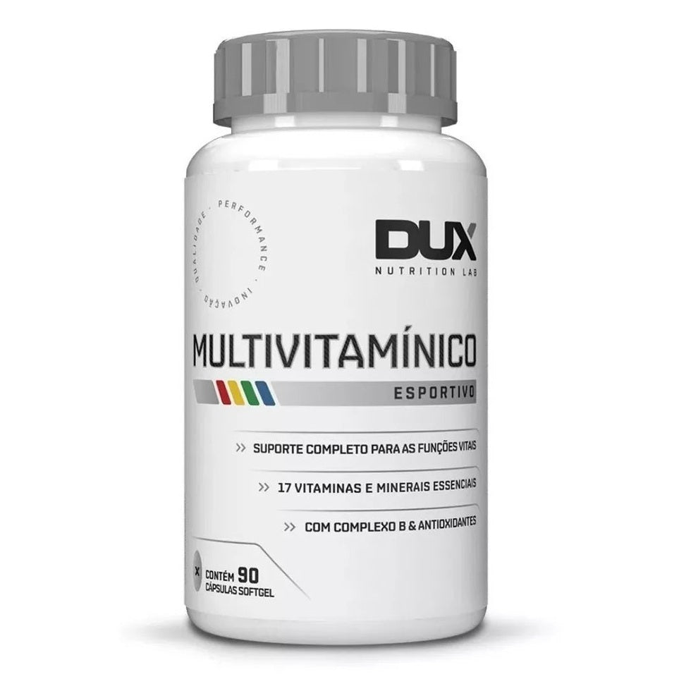 Multivitamínico - Pote 90 Cápsulas (90 dias de rendimento) Dux Nutrition
