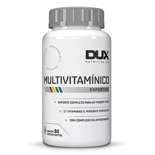 Multivitamínico - Pote 90 Cápsulas (90 dias de rendimento) Dux Nutrition