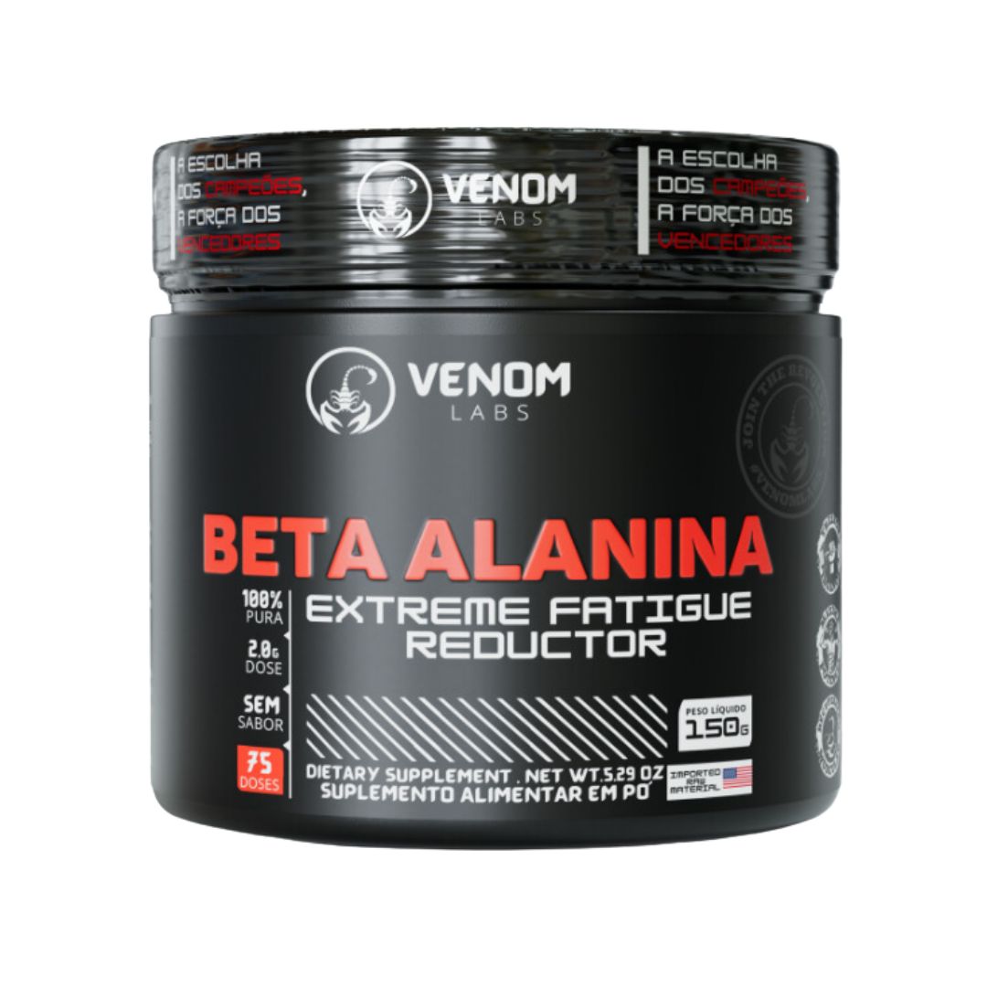 BETA ALANINA 100% Pura 150g Premium (75 doses) - Venom Labs