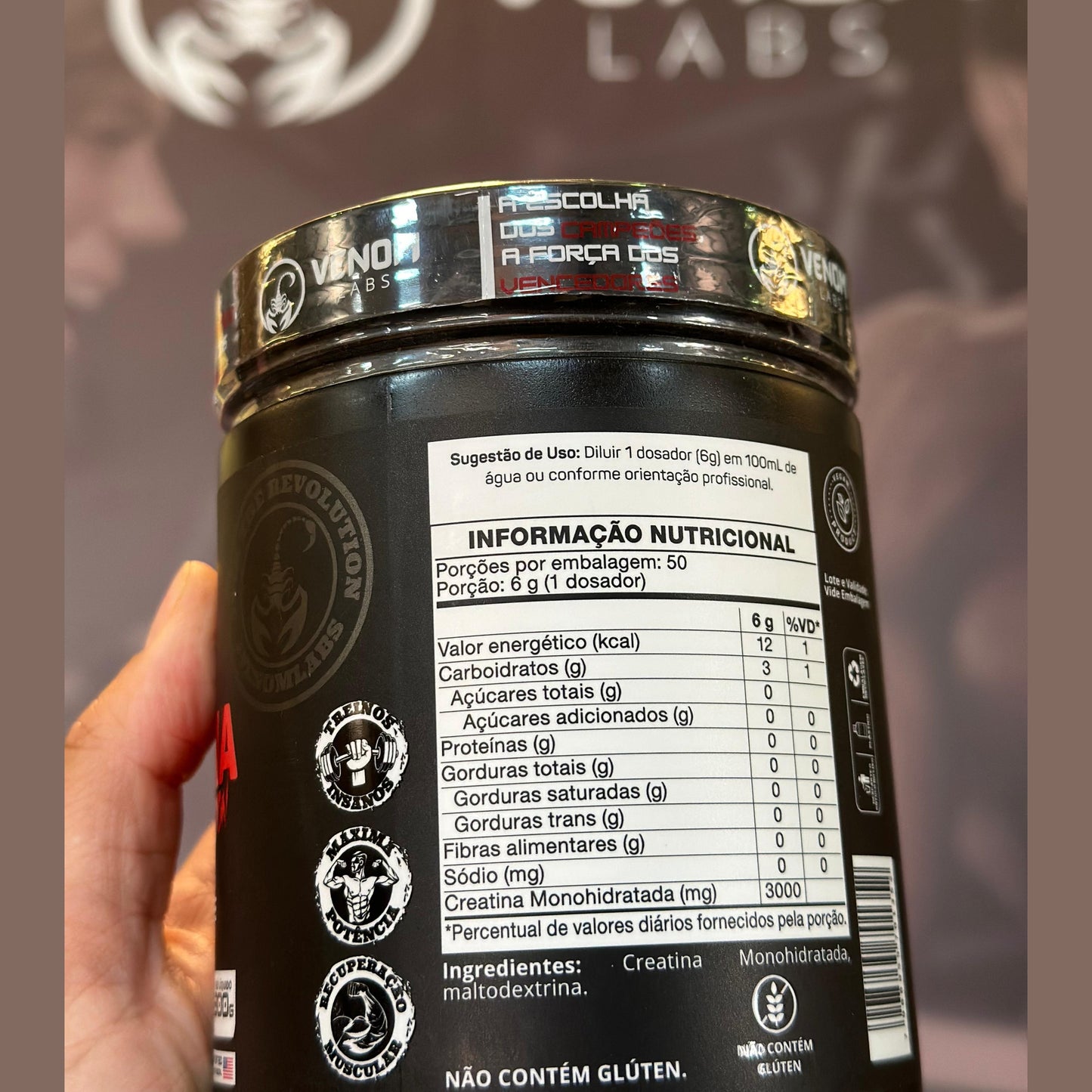 CREATINA FUSION 300G - VENOM LABS