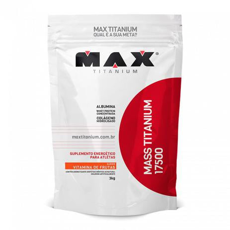 Hipercalórico Mass 17500 - Max Titanium 3Kg