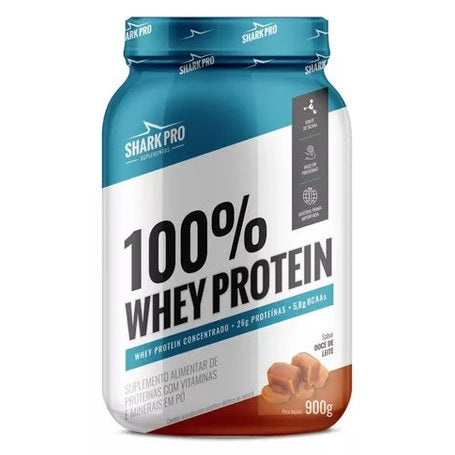 100% Whey Protein Pote 900g - Shark Pro