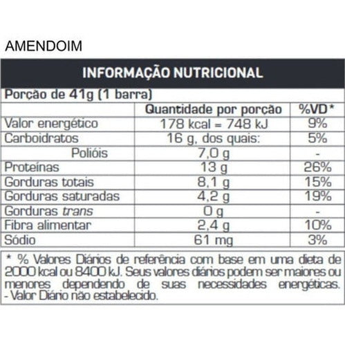 Barrinha Top Whey Bar Performance Cx 12 Uni - Max Titanium