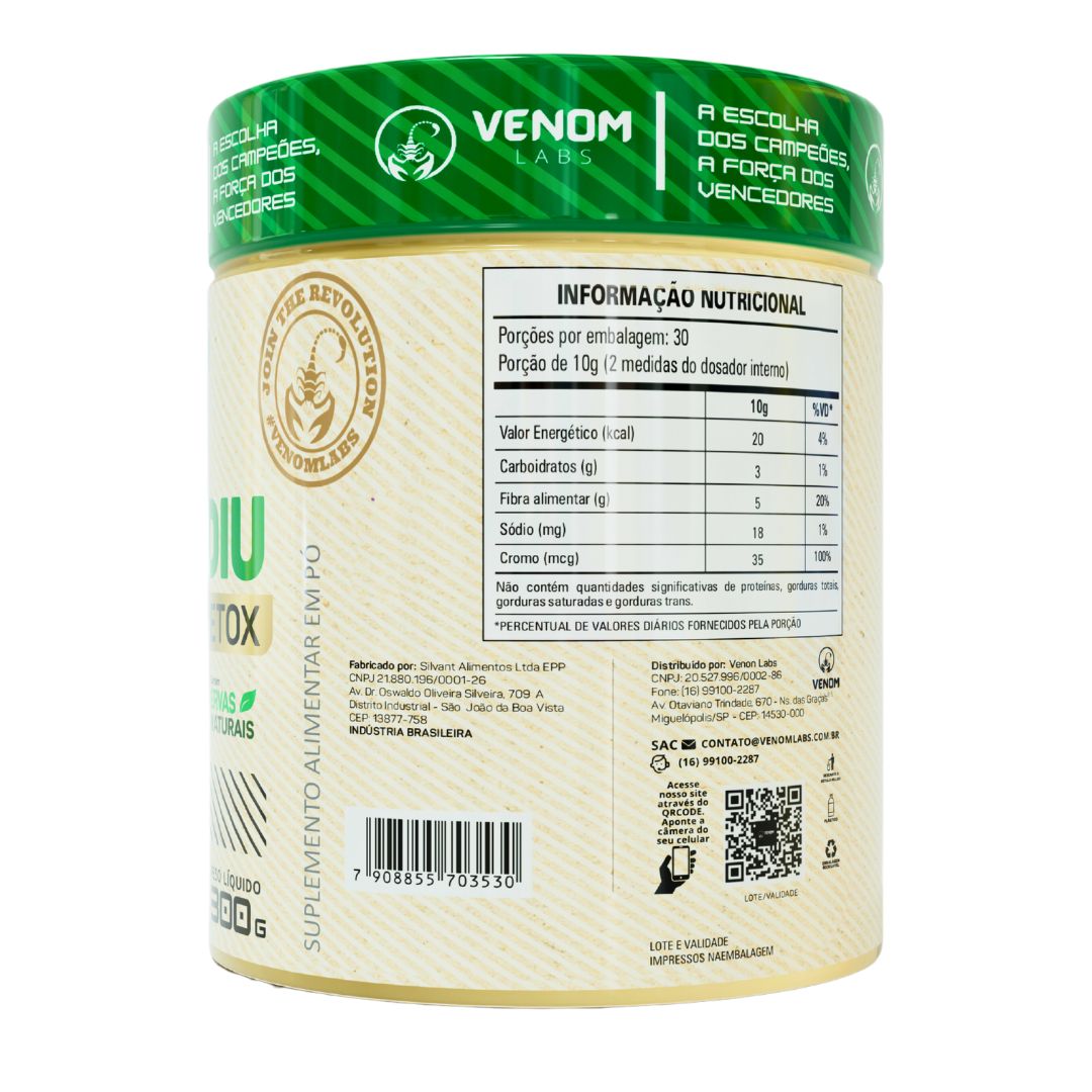 Thermo Diu + DETOX 300g (Termogênico + Diurético + Detox) Venom Labs