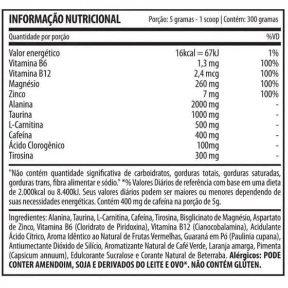 Pré Treino Psichotic Hell 300g - Demons Lab
