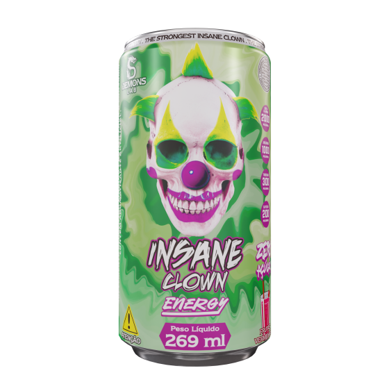 PRÉ TREINO INSANE CLOWN ENERGY 269ml  - DEMONS LAB