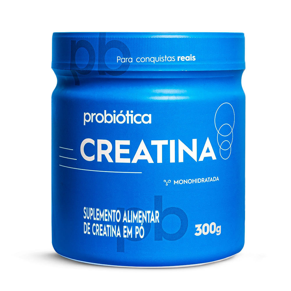 Creatina Pura 300G (100% Pura) - Probiótica
