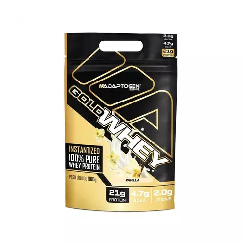 Gold Whey Refil (100% concentrada) Adaptogen Science 900g