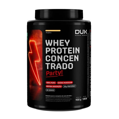 Whey Protein Concentrado Pote 900g - Dux Nutrition
