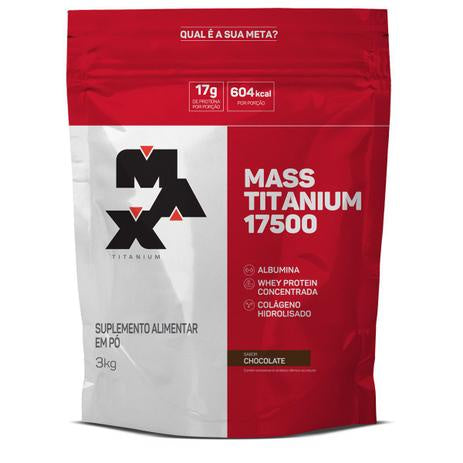 Hipercalórico Mass 17500 - Max Titanium 3Kg