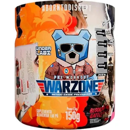 WARZONE 150G - Pré Treino - Under labz