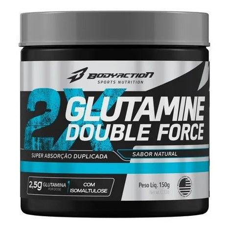 Glutamine double force 150g - body action