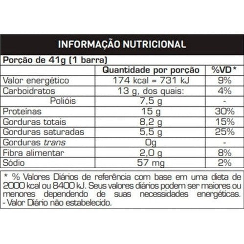 Barra Proteína Max Titanium Power Protein Whey Bar Cx 12 Un