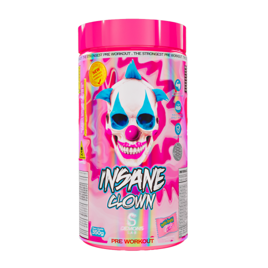 Pré Treino Insane Clown 350G (50 DOSES) - Demons Lab