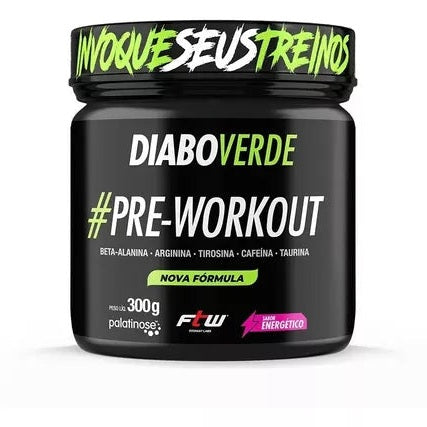 Diabo Verde Insano - Pré Treino -  300G Ftw