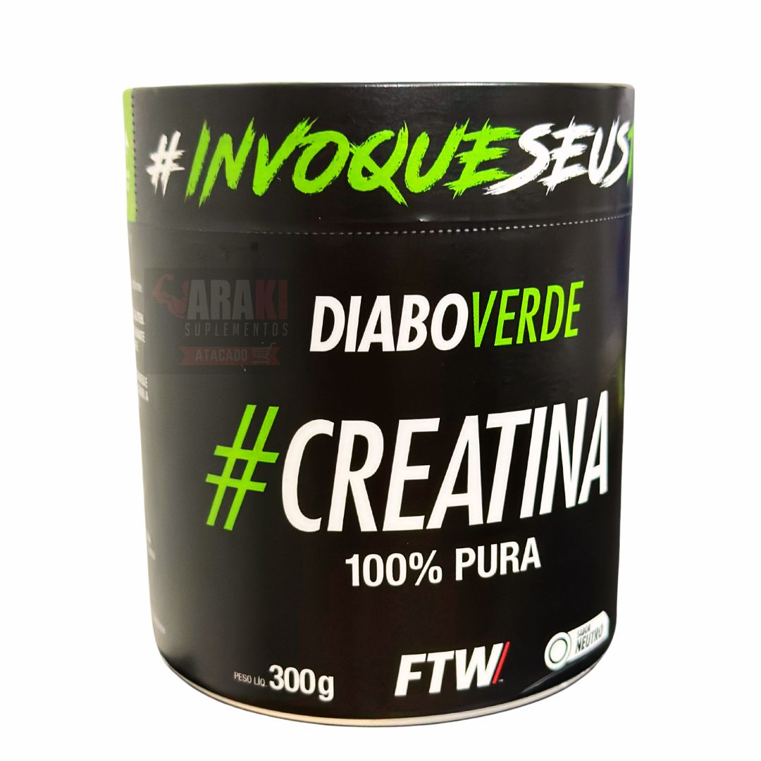 DIABO VERDE CREATINA 300G 100% PURA - FTW
