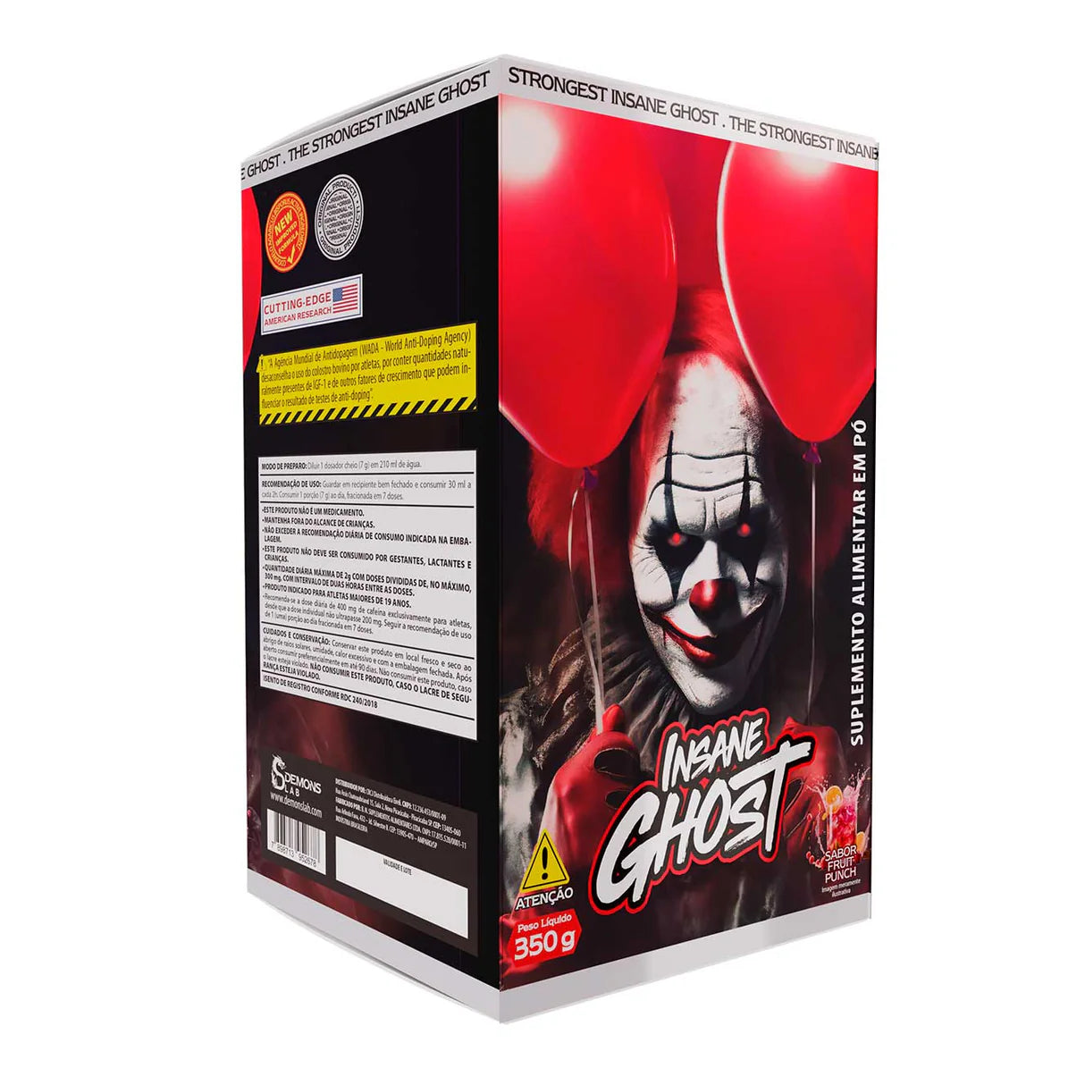 PRÉ TREINO INSANE GHOST 350G - DEMONS LAB