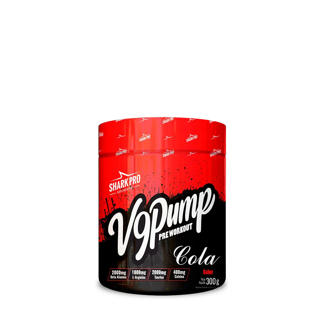 V9-pump - Pré Treino 300g (30 doses) - Shark Pro