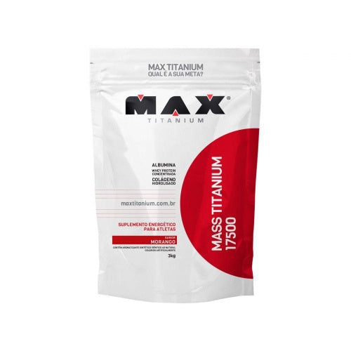 Hipercalórico Mass 17500 - Max Titanium 3Kg