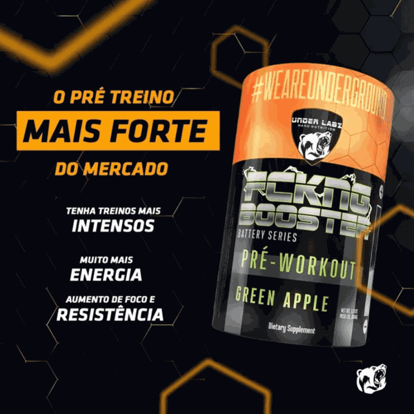 Fckng Booster 600G (pré treino) Under Labz