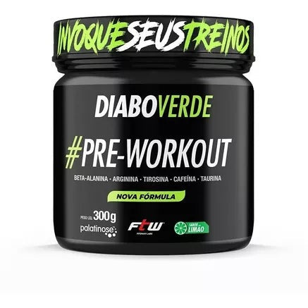 Diabo Verde Insano - Pré Treino -  300G Ftw