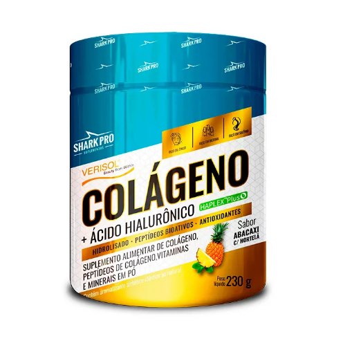 Colágeno + Ácido Hialurônico 230g - SHARK PRO