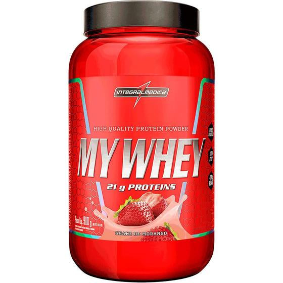 My Whey Proteina Concentrada Pote 900g - Integralmedica