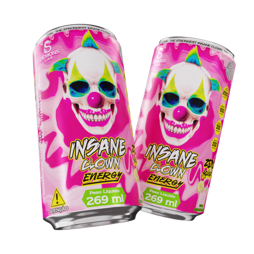 PRÉ TREINO INSANE CLOWN ENERGY 269ml  - DEMONS LAB