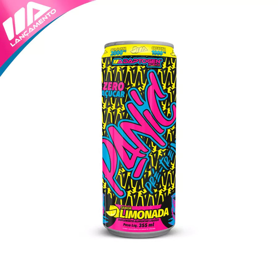 PANIC ENERGY - PRÉ TREINO ENLATADO (UNIDADE) 355ml - Adaptogen