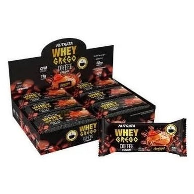 Whey Grego Bar (caixa com 12 unds) - Nutrata