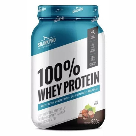 100% Whey Protein Pote 900g - Shark Pro