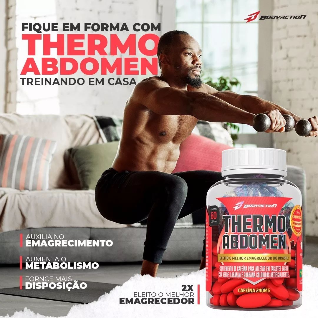 Thermo Abdomen 60 Caps - Bodyaction