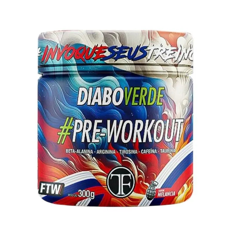 Diabo Verde Insano - Pré Treino -  300G Ftw