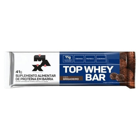 Barrinha Top Whey Bar Performance Cx 12 Uni - Max Titanium