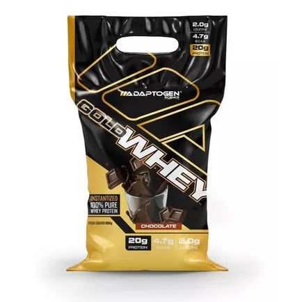 Gold Whey Refil (100% concentrada) Adaptogen Science 900g