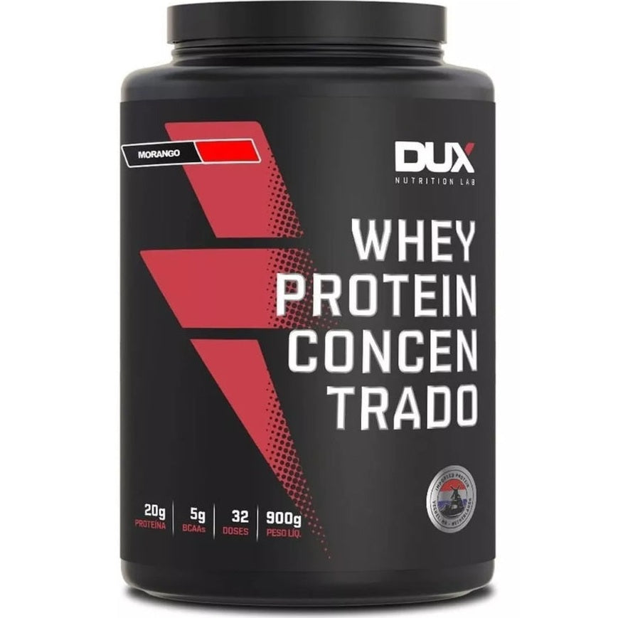Whey Protein Concentrado Pote 900g - Dux Nutrition