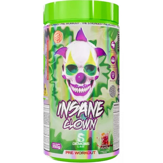 Pré Treino Insane Clown 350G (50 DOSES) - Demons Lab