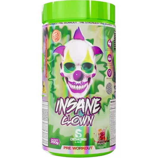 Pré Treino Insane Clown 350G (50 DOSES) - Demons Lab
